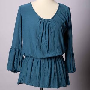 Teal Blouse